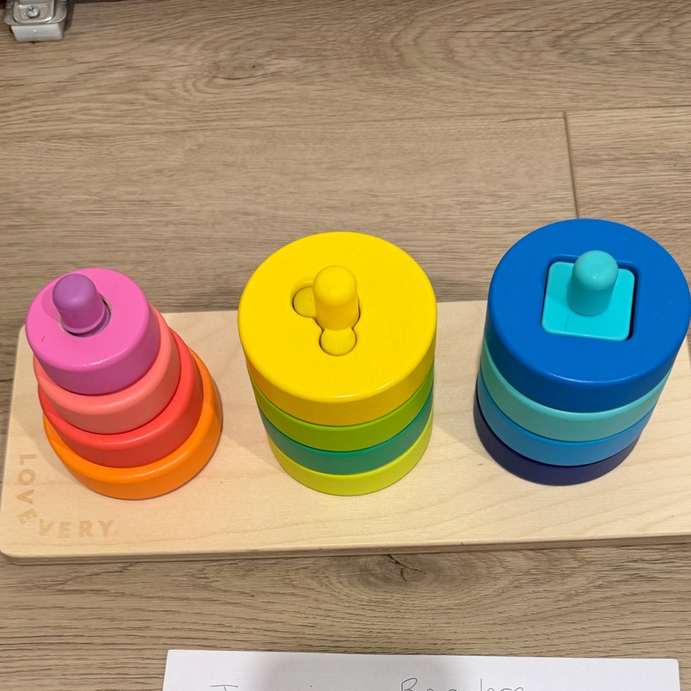 Lovevery Colorful Stacking Toy Set